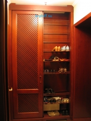 012 Обувной шкаф с раздвижными дверками