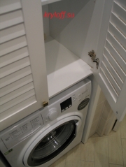 001 Шкаф в нишу для стиральной машинки