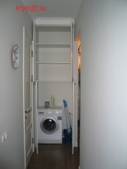 012 Дверки в проем для стиральной машинки