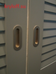 004 Двери раздвижные для гардеробной с пеналом